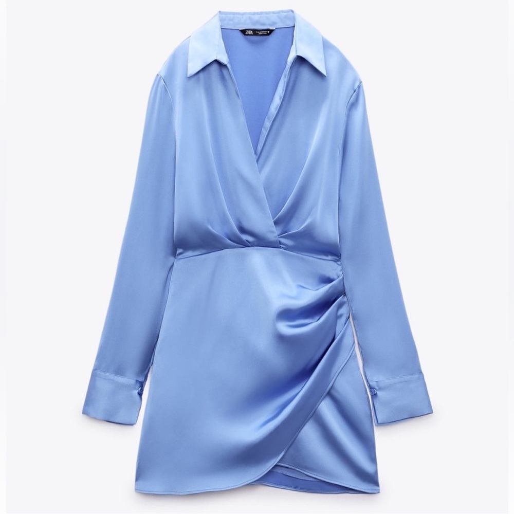 Zara Satin Effect dress